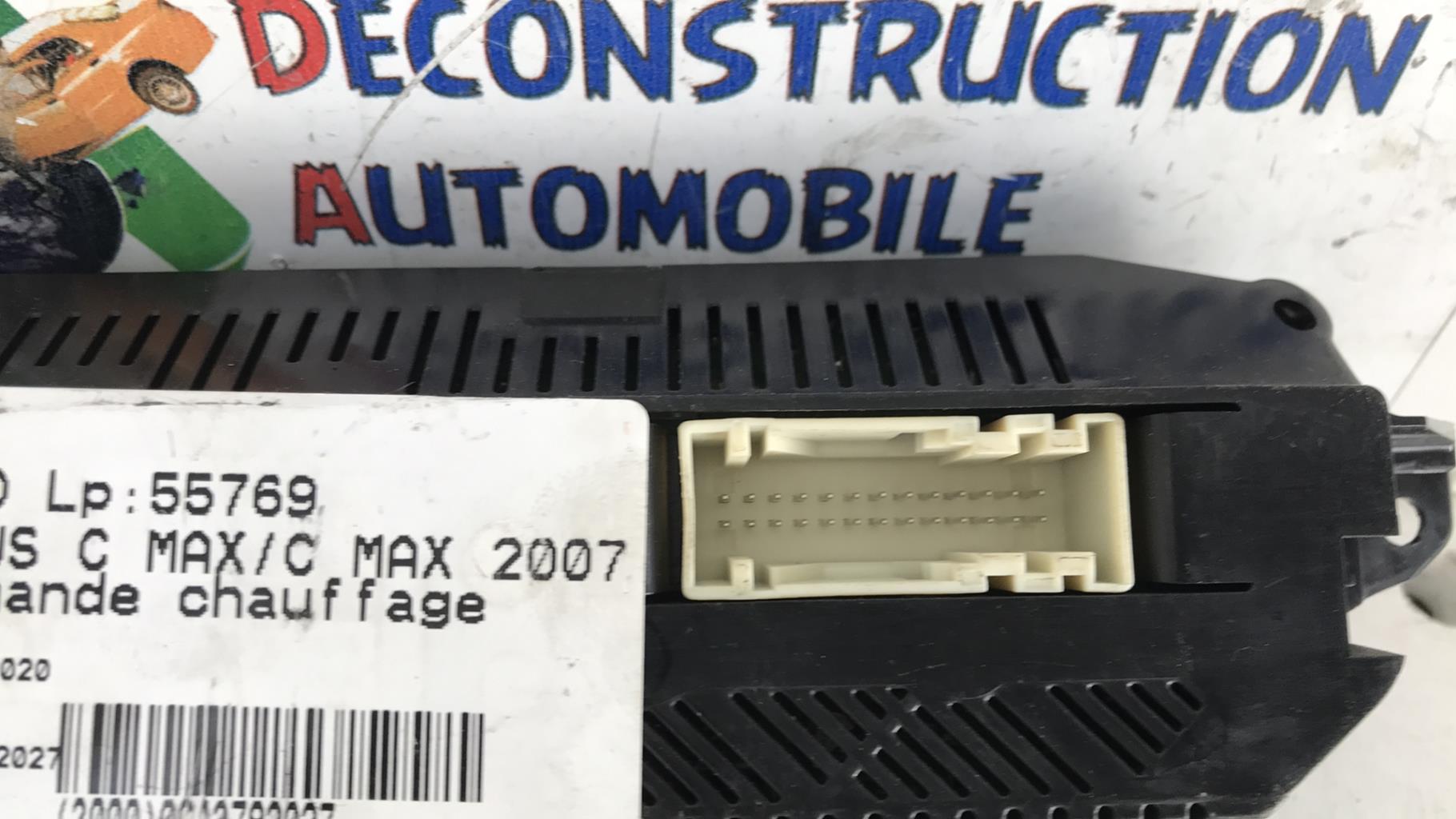 Commande chauffage FORD C-MAX 1 PHASE 2 Diesel - 1