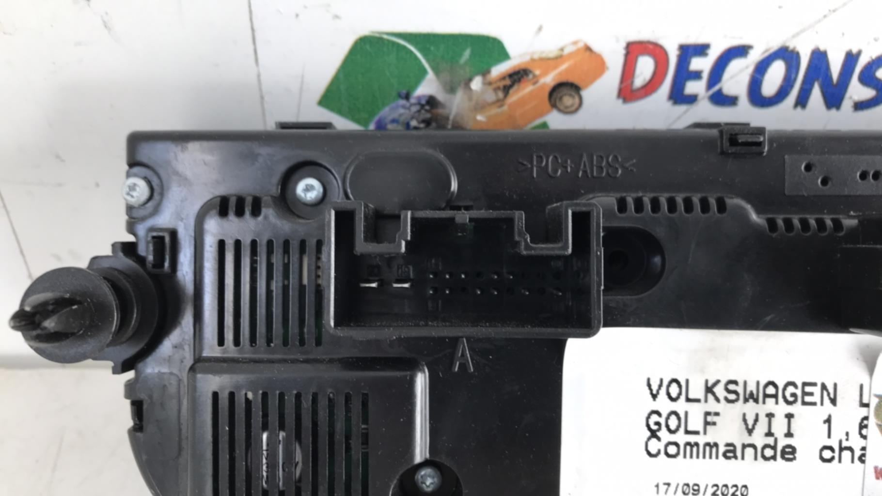 Commande chauffage VOLKSWAGEN GOLF 7 PHASE 1 Diesel - 1