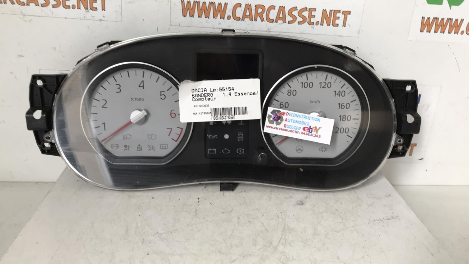 Compteur DACIA SANDERO 1 Essence - 1