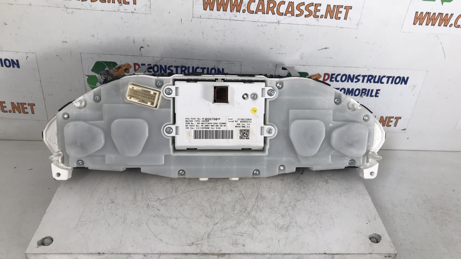 Compteur PEUGEOT 2008 1 PHASE 1 Diesel - 1