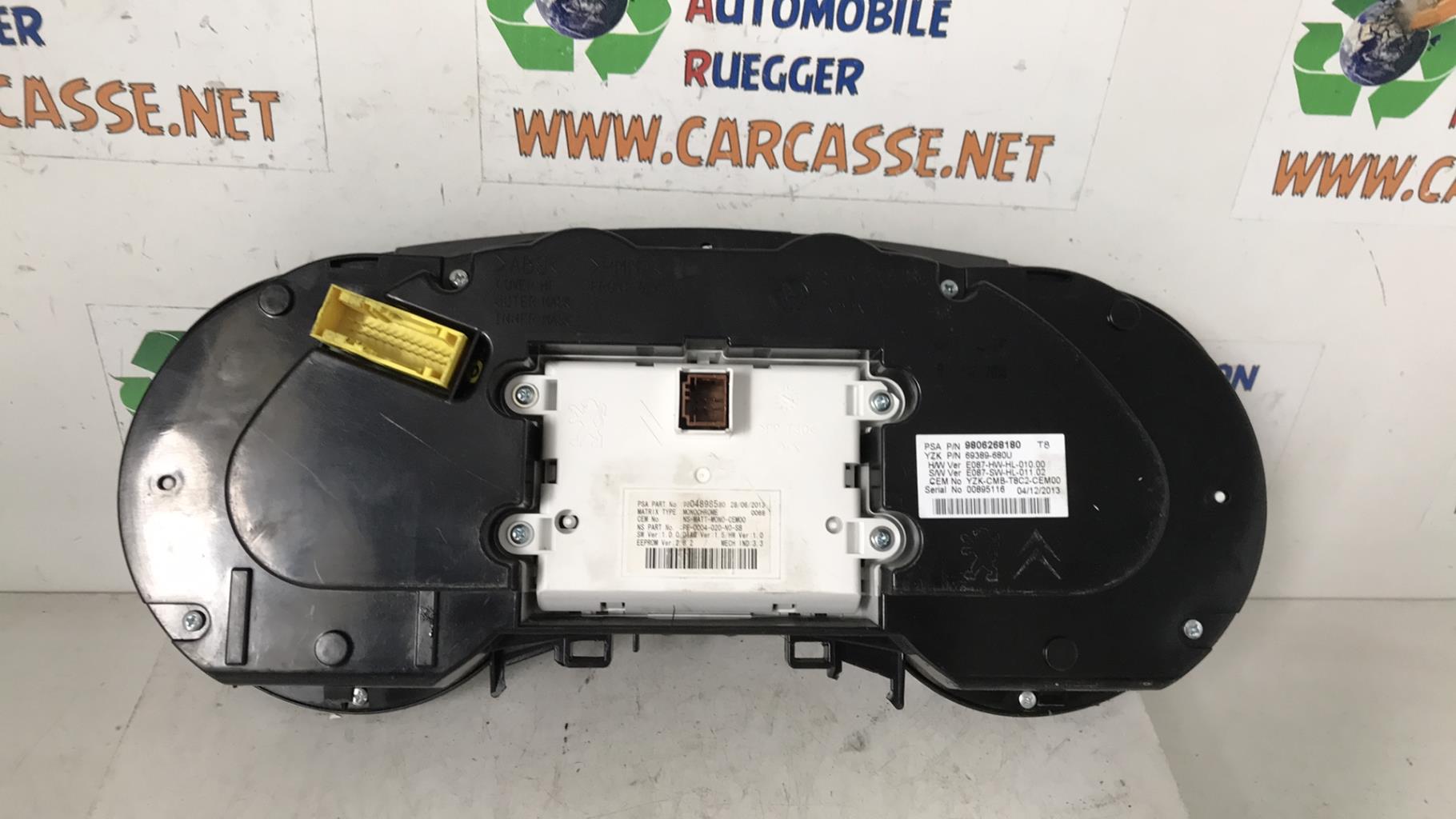 Compteur PEUGEOT 3008 1 PHASE 1 Diesel - 1