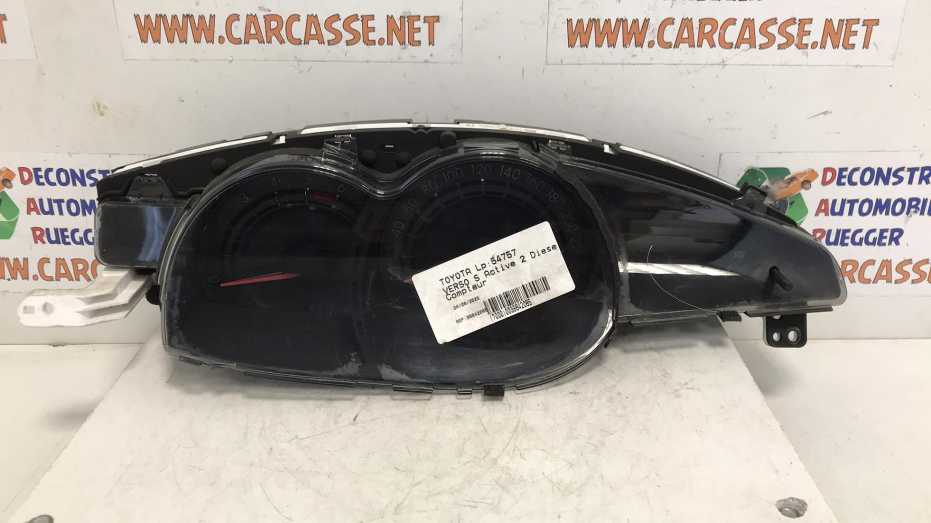 Compteur TOYOTA VERSO PHASE 2 Diesel - 1