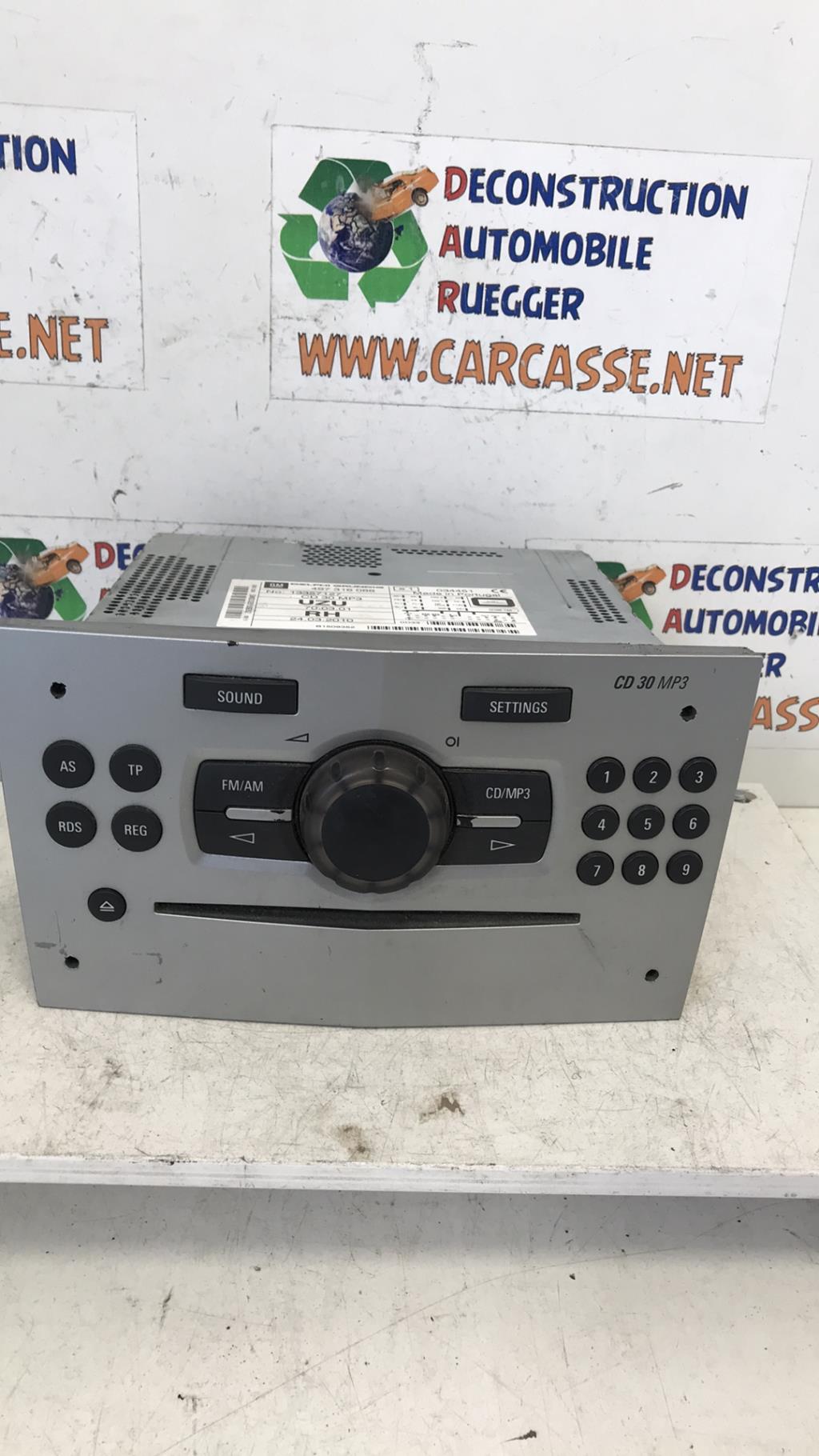 Autoradio d'origine OPEL CORSA D PHASE 2 Diesel - 1