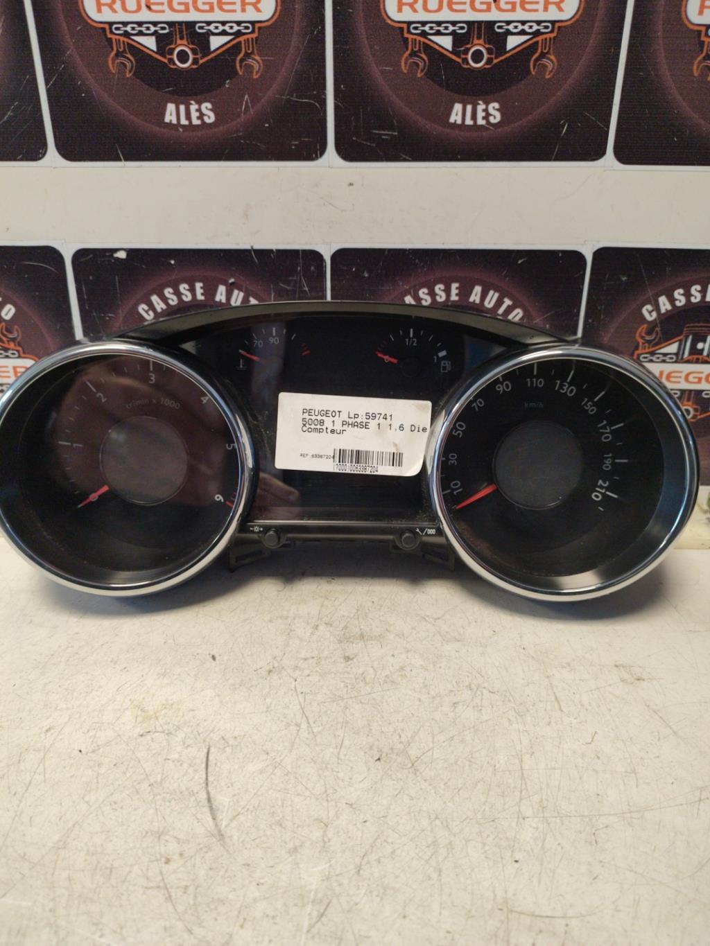 Compteur PEUGEOT 5008 1 PHASE 1 Diesel - 1