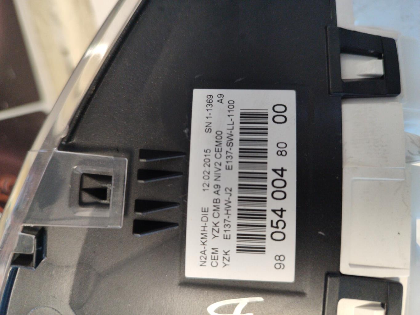 Compteur PEUGEOT 208 1 PHASE 1 Diesel - 1