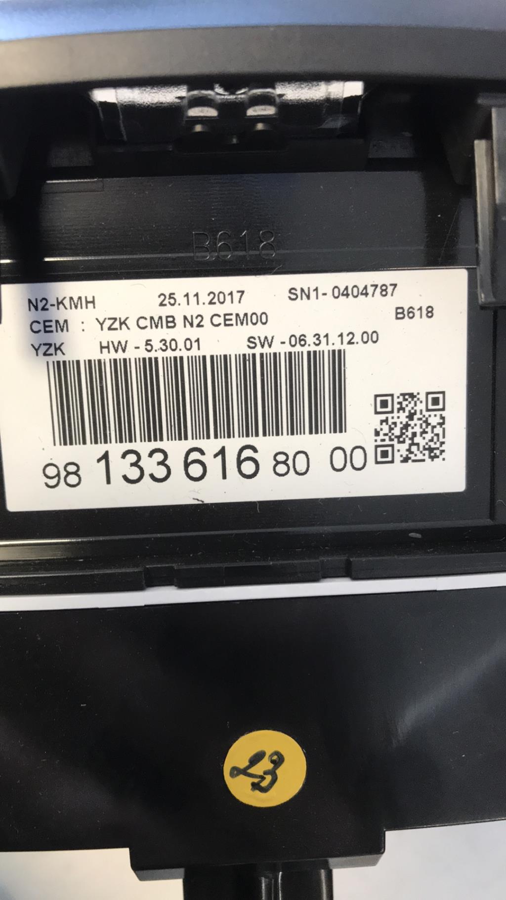 Compteur CITROEN C3 3 PHASE 1 Essence - 1