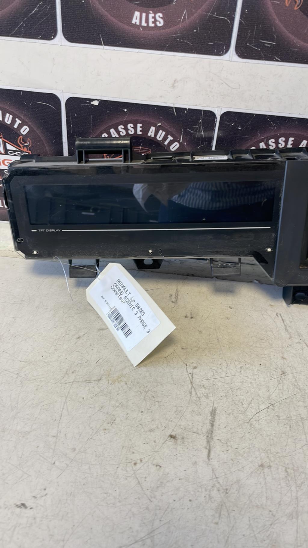Compteur RENAULT GRAND SCENIC 3 PHASE 3 Diesel - 1
