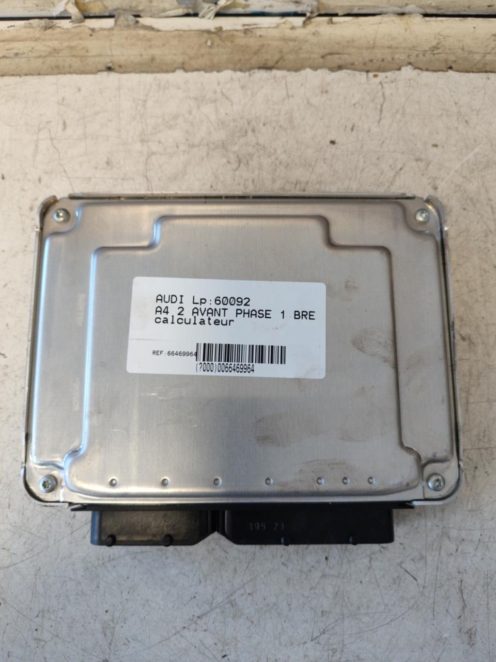 Calculateur AUDI A4 2 AVANT PHASE 1 BREAK Diesel - 1
