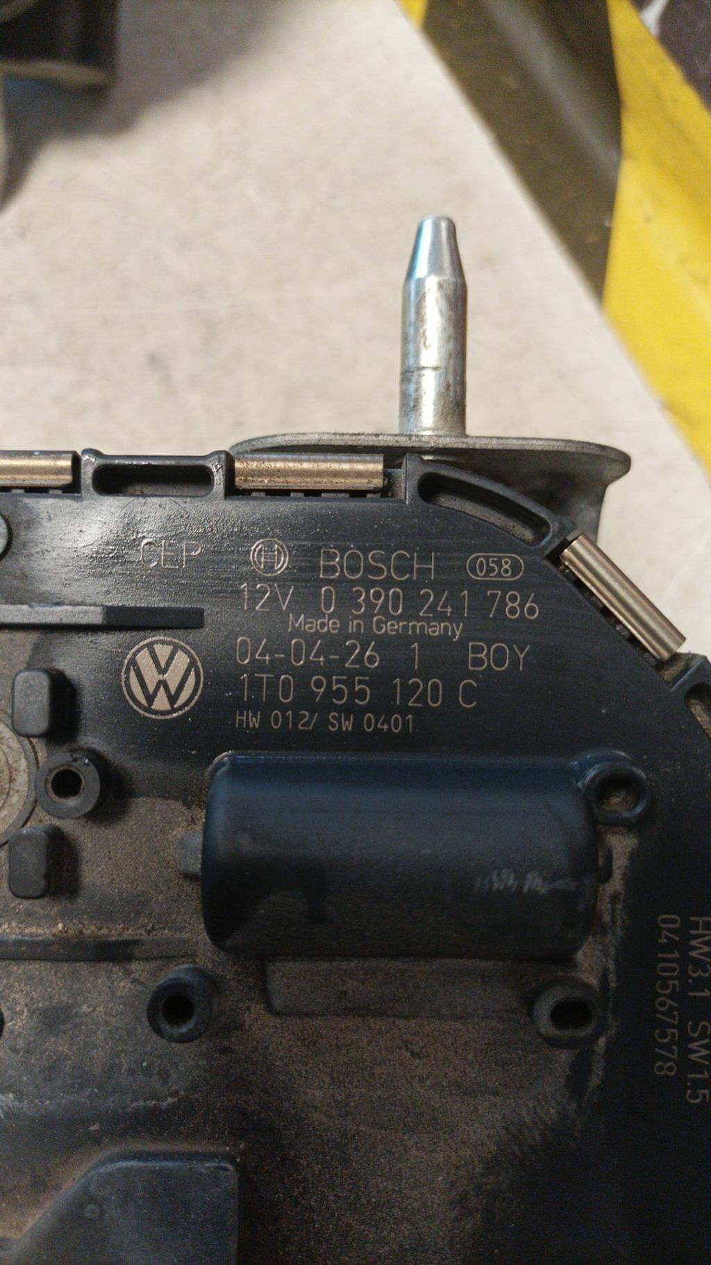 Mecanisme essuie glace avant VOLKSWAGEN TOURAN 1 PHASE 1 Diesel - 1