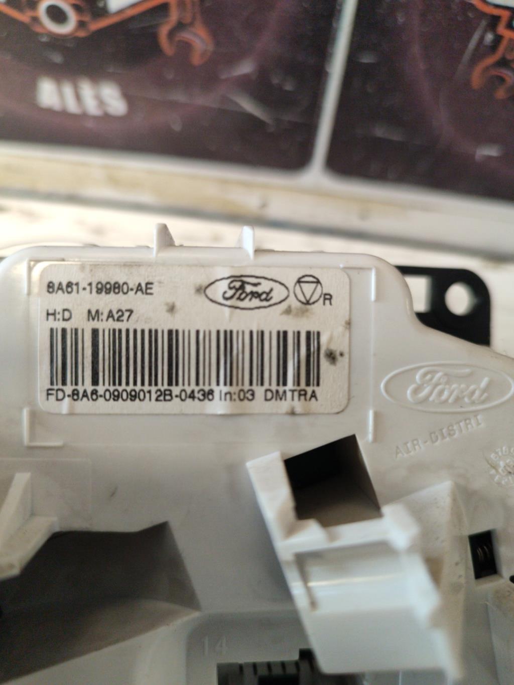 Commande chauffage FORD FIESTA 6 PHASE 1 Diesel - 1