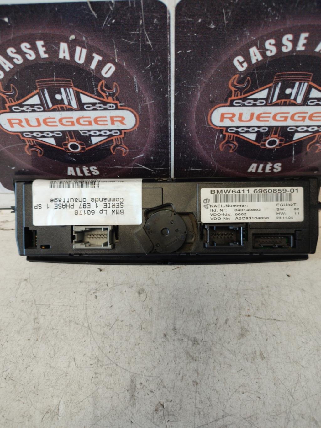 Commande chauffage BMW SERIE 1 E87 PHASE 1 Diesel - 1