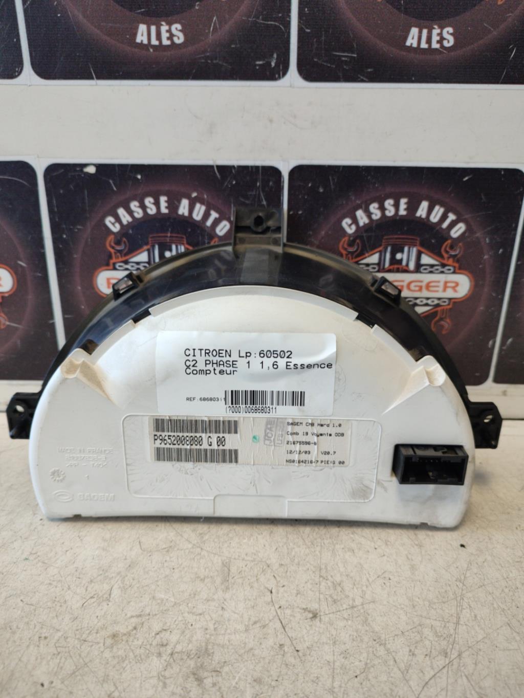 Compteur CITROEN C2 PHASE 1 Essence - 1