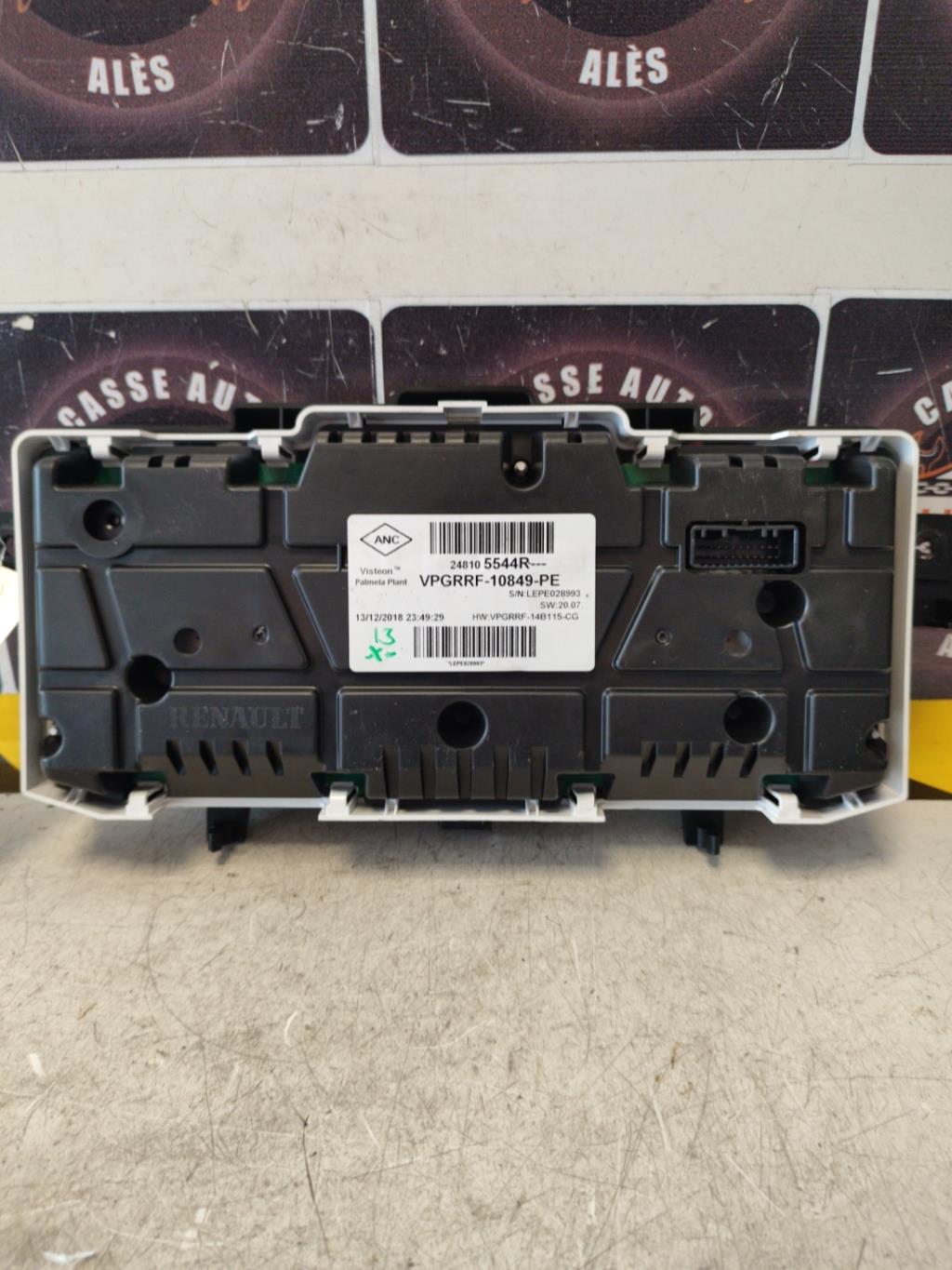 Compteur RENAULT CAPTUR 1 PHASE 2 Essence - 1