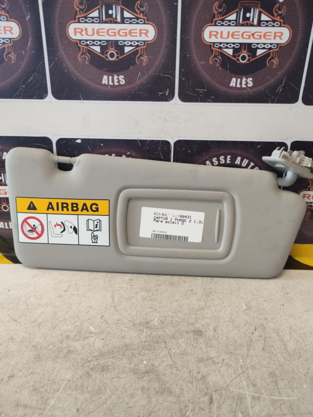 Pare soleil droit RENAULT CAPTUR 1 PHASE 2 Essence - 1