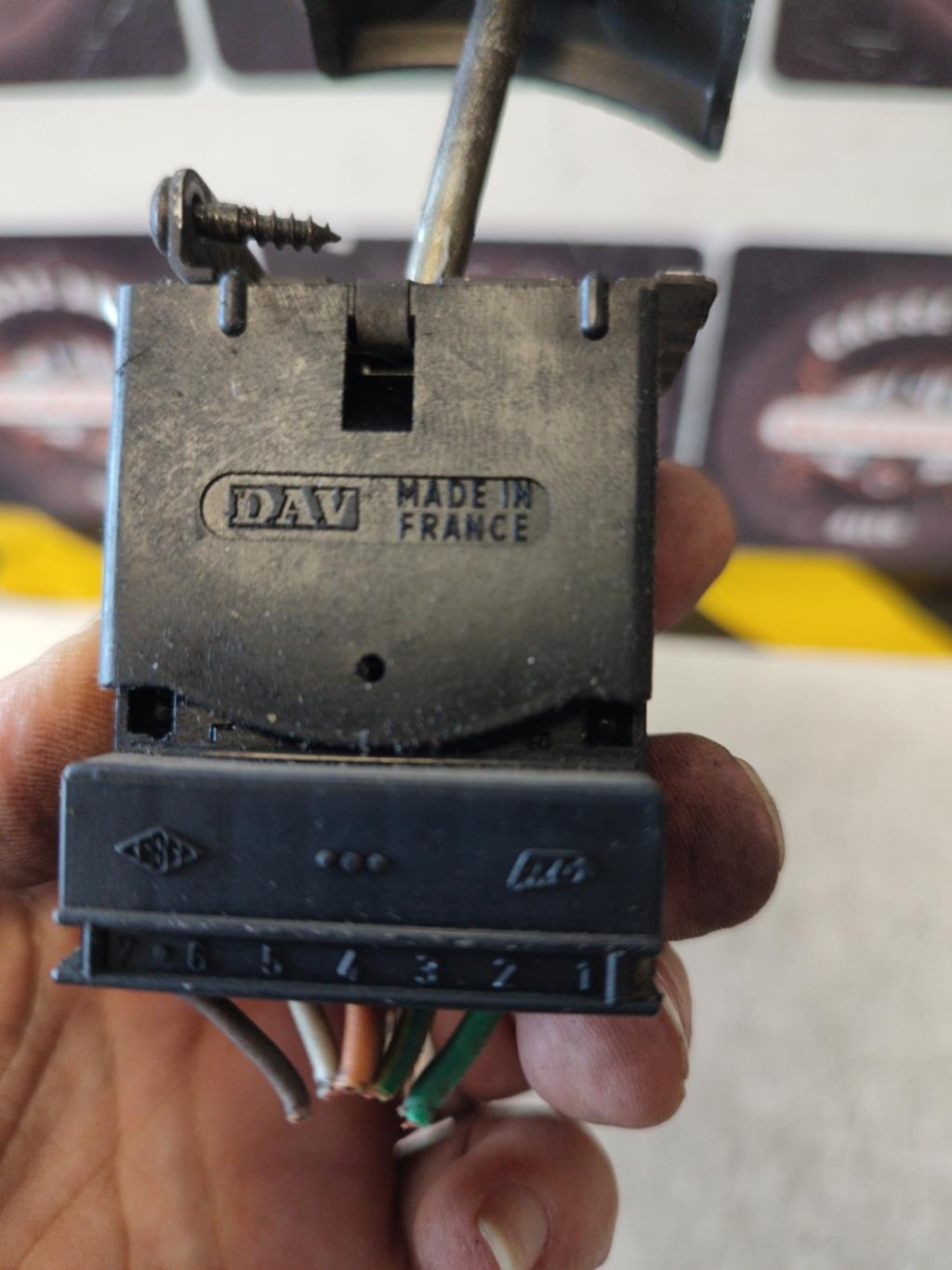 Commodo d'essuie glaces RENAULT SUPER 5 Diesel - 1