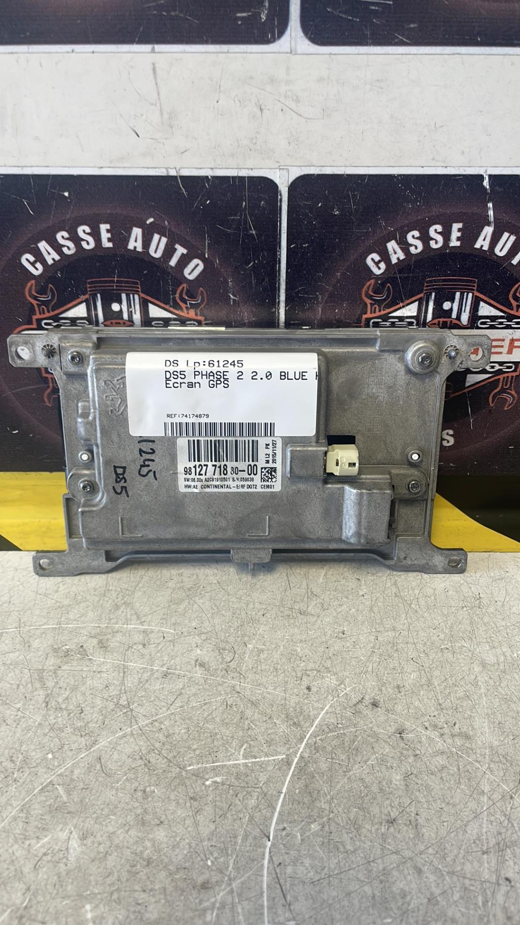 Ecran GPS DS DS5 PHASE 2 Diesel - 1