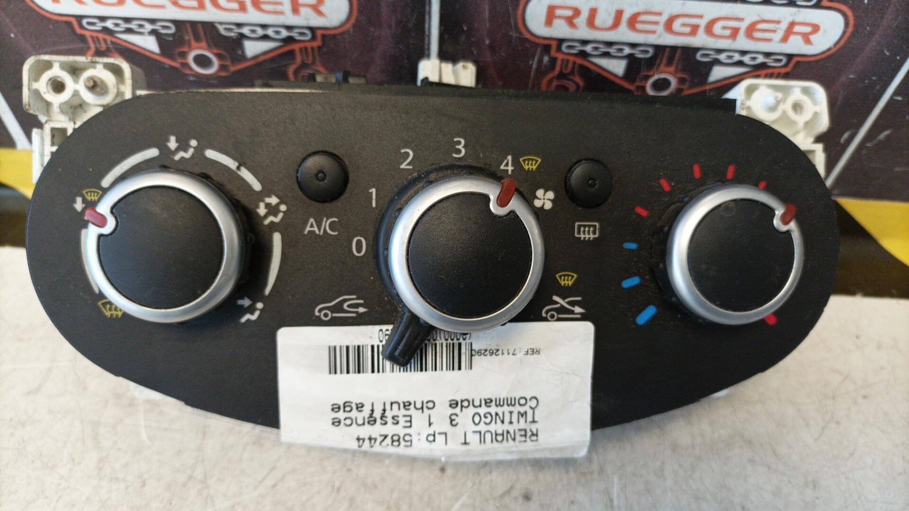 Commande chauffage RENAULT TWINGO 3 Essence - 1