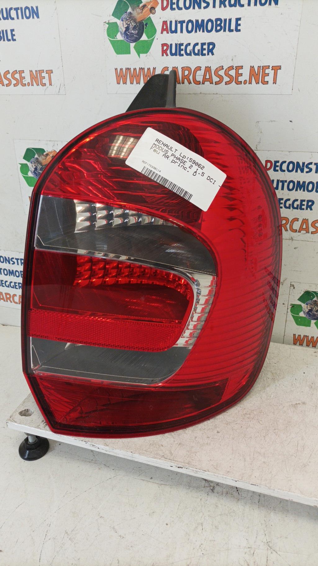 Feu arriere principal droit (feux) RENAULT MODUS PHASE 2 Diesel - 1