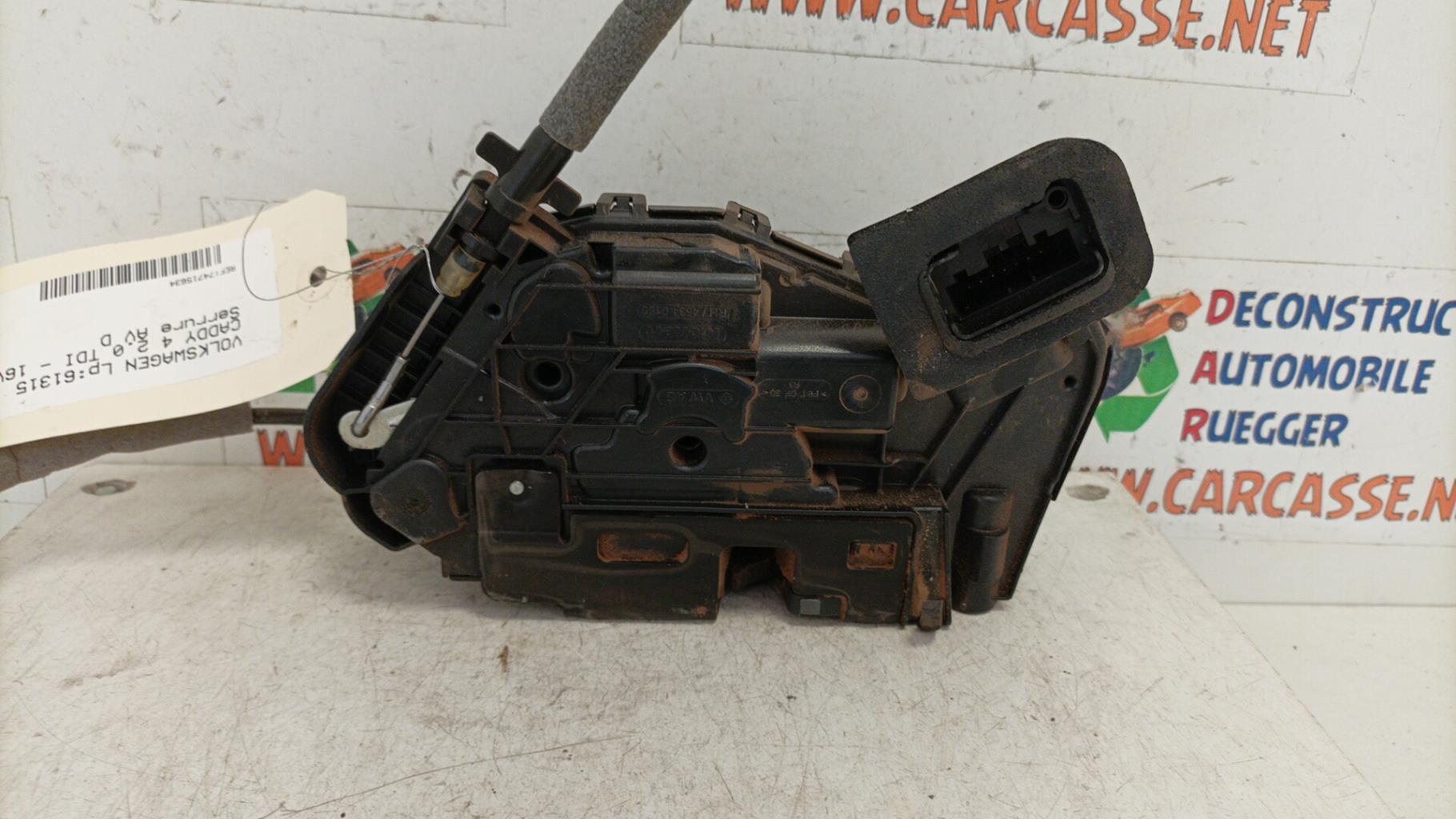 Serrure avant droit VOLKSWAGEN CADDY 4 Diesel - 1