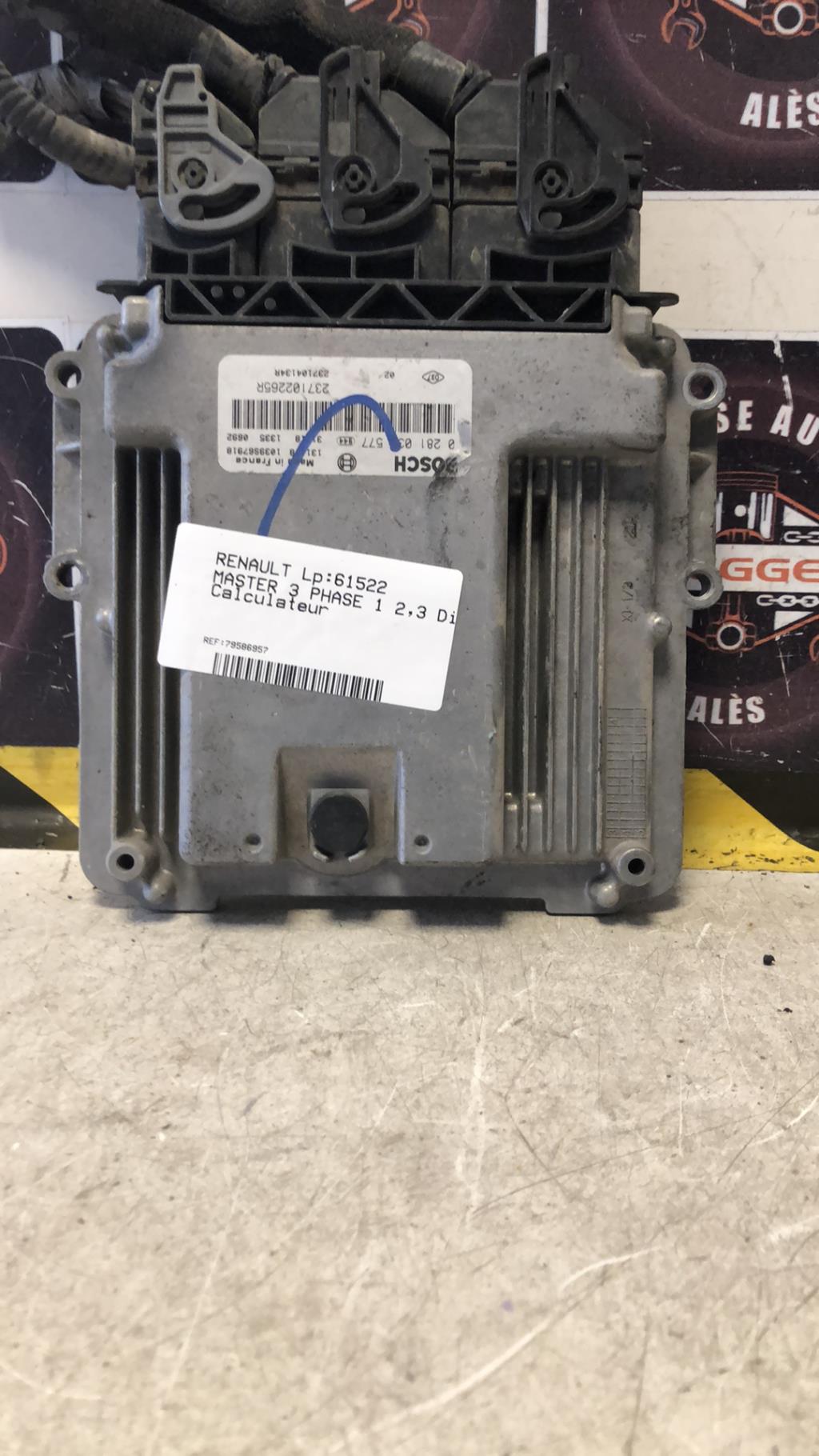Calculateur RENAULT MASTER 3 PHASE 1 Diesel - 1