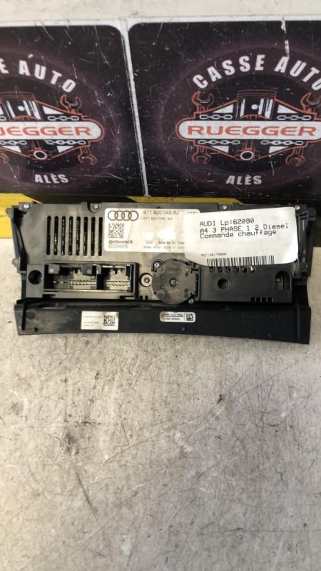 Commande chauffage AUDI A4 3 PHASE 1 Diesel - 1