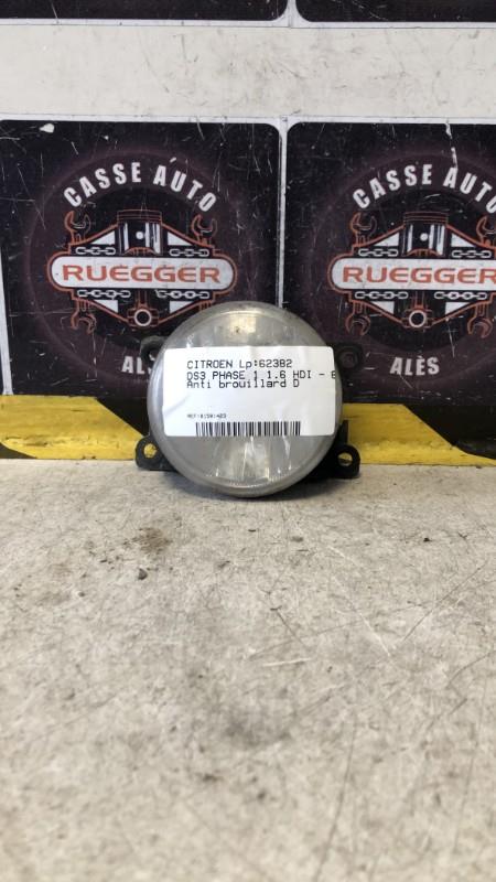 Anti brouillard droit (feux) CITROEN DS3 PHASE 1 Diesel - 1