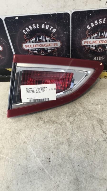 Feu arriere secondaire droit (feux) RENAULT SCENIC 3 PHASE 1 Diesel - 1