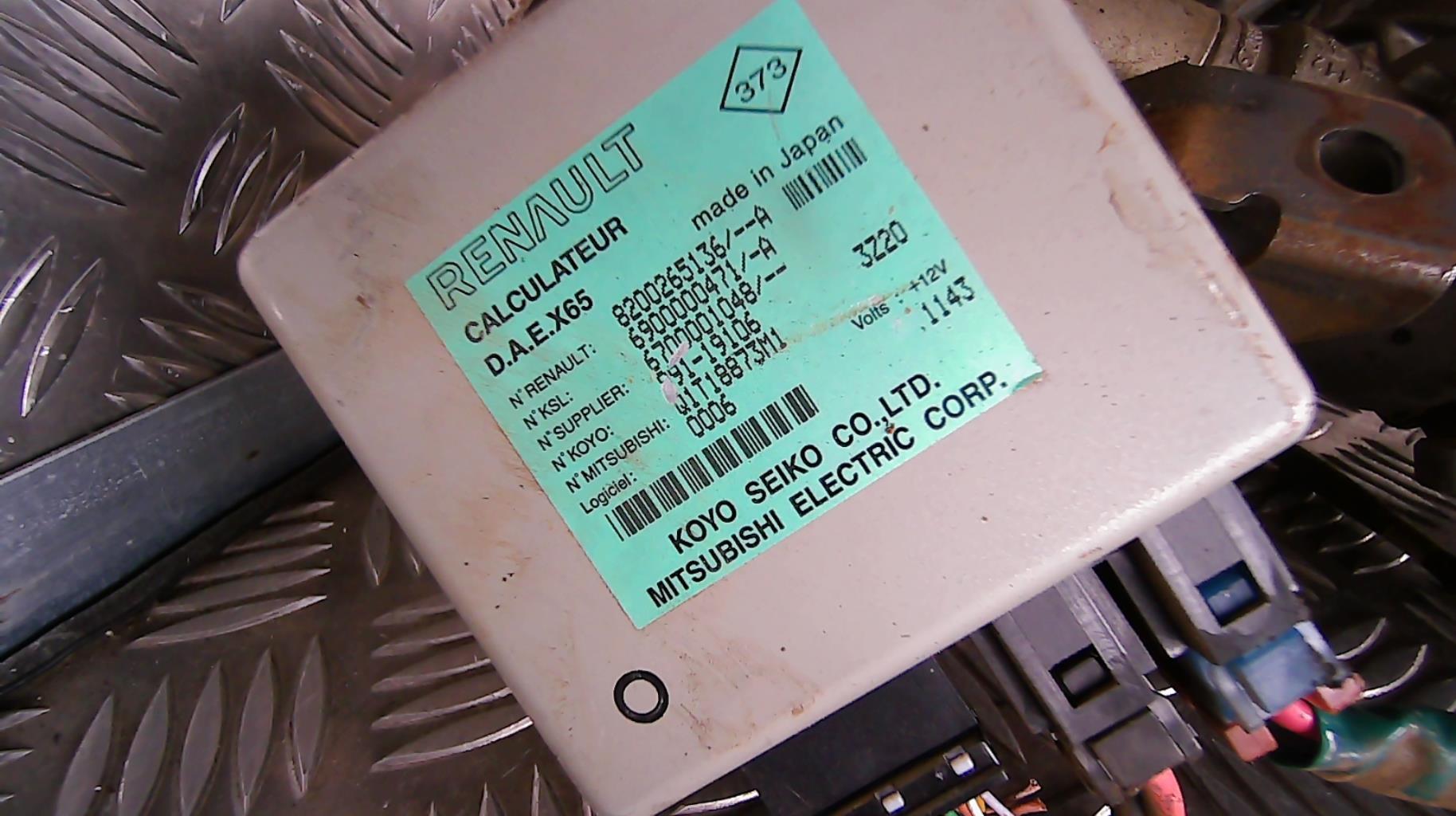 Colonne de direction RENAULT CLIO 2 PHASE 2 Diesel - 1