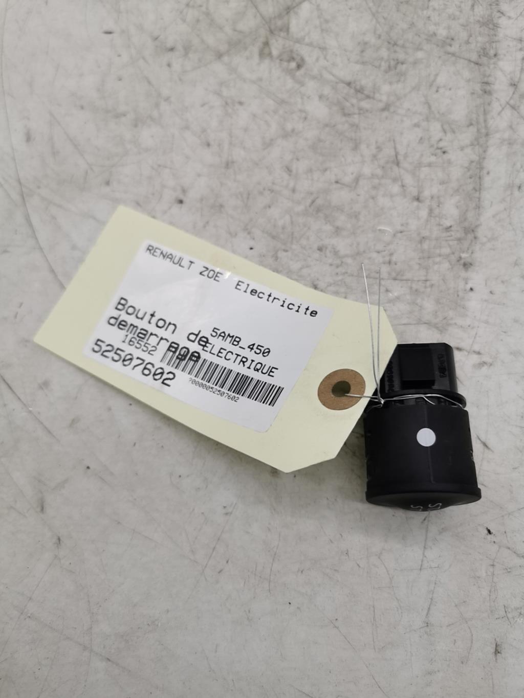 Pulsante di avviamento RENAULT ZOE 1 Electricidad - 1