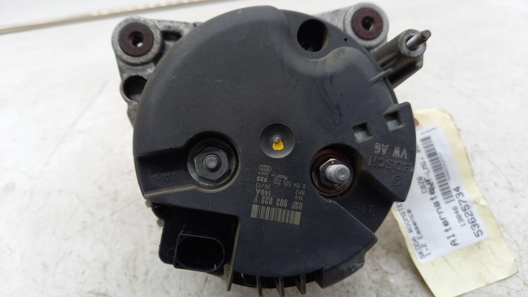 Alternatore SKODA ROOMSTER PHASE 2 Gasolina - 1