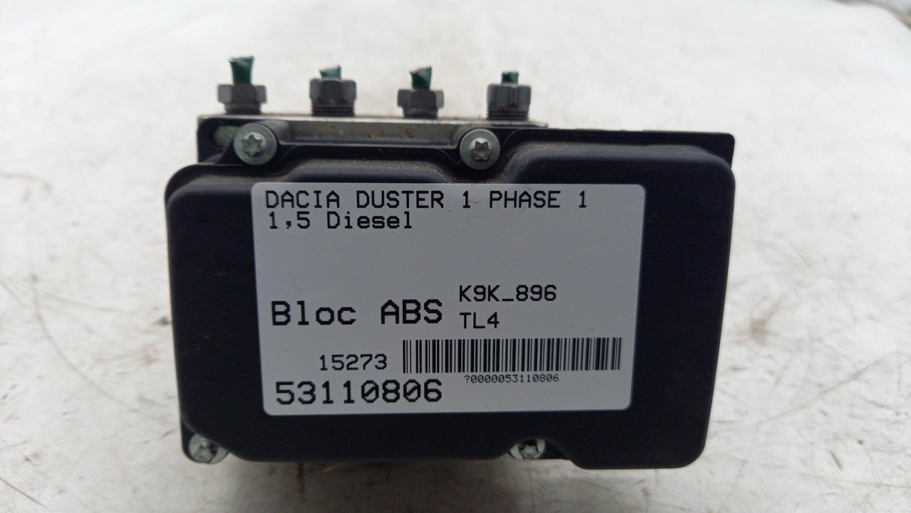 Blocco ABS (antibloccaggio freni) DACIA DUSTER 1 PHASE 1 Diésel - 1