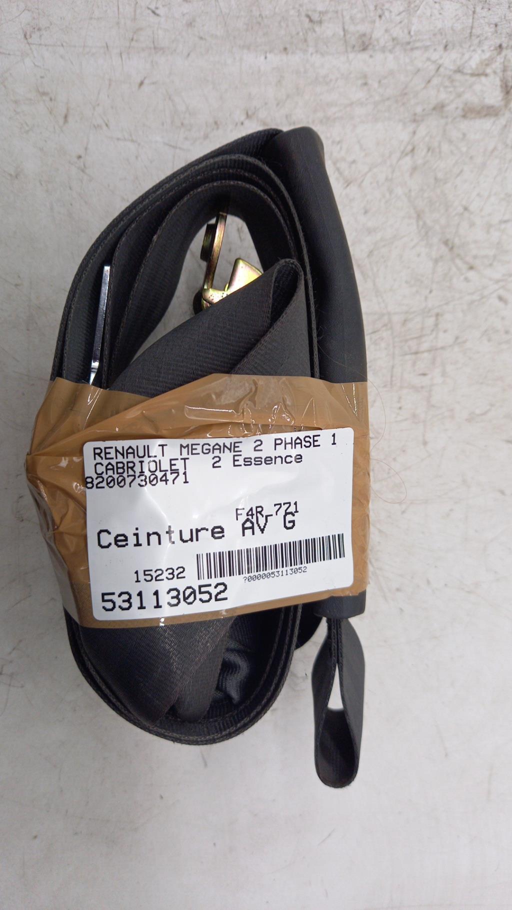 Cintura di sicurezza anteriore sinistra RENAULT MEGANE 2 PHASE 1 CABRIOLET Gasolina - 1
