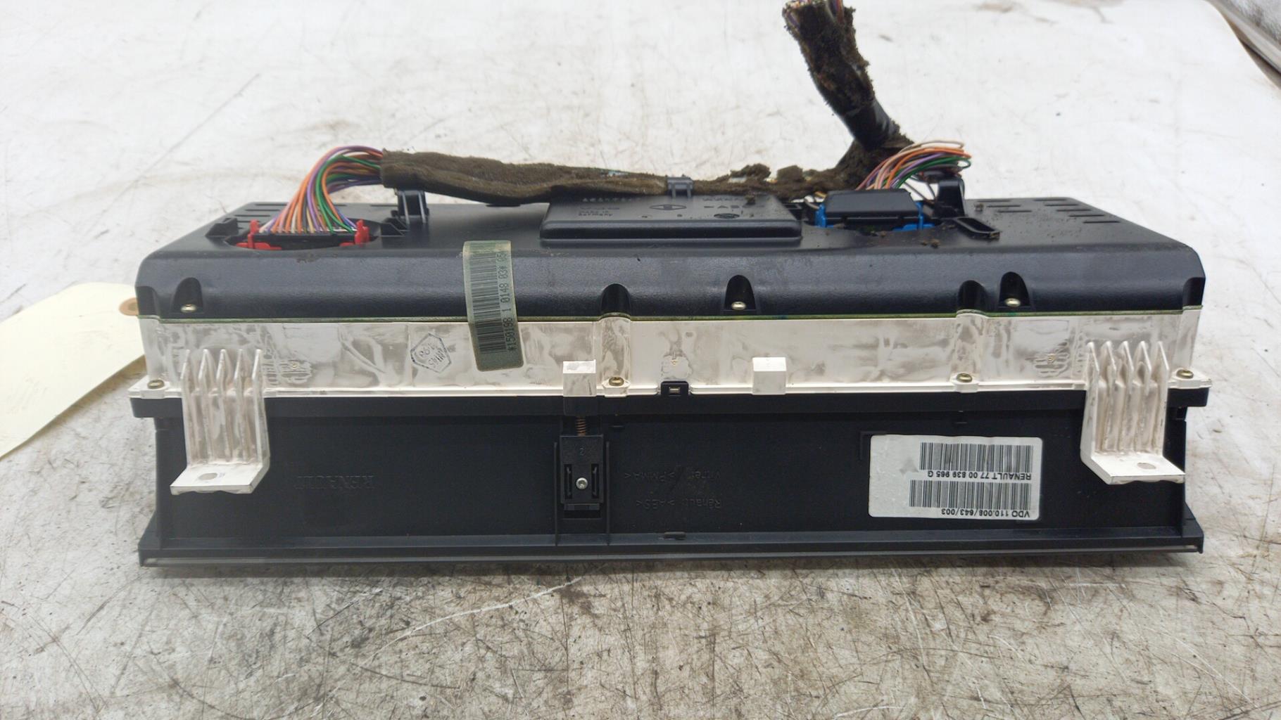 Compteur RENAULT SAFRANE PHASE 2 Diesel - 1