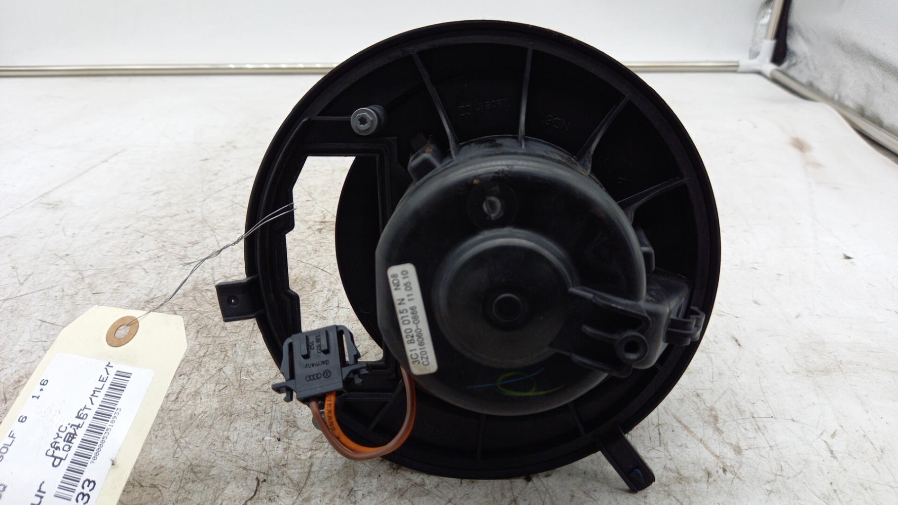 Pulseur d'air VOLKSWAGEN GOLF 6 Diesel - 1