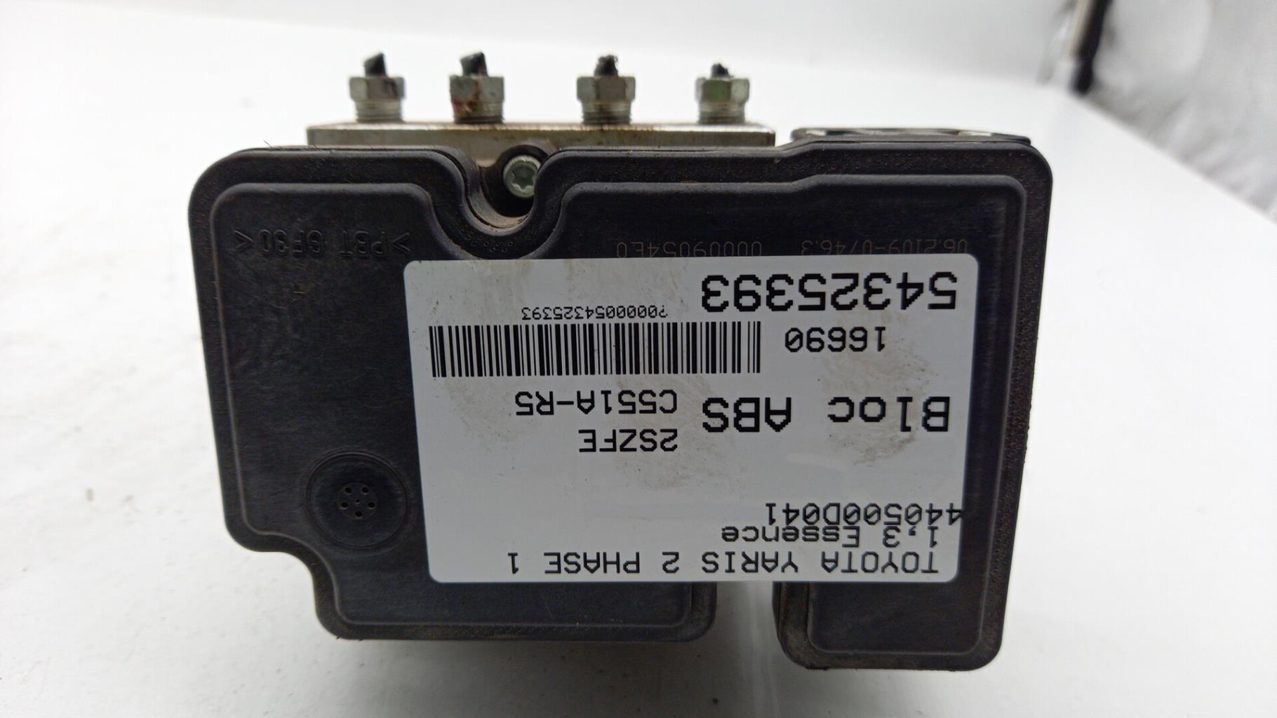 Blocco ABS (antibloccaggio freni) TOYOTA YARIS 2 PHASE 1 Gasolina - 1