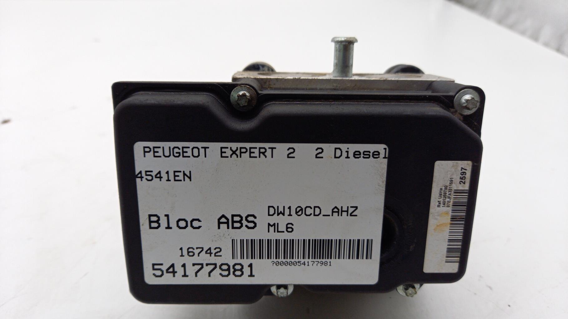 Blocco ABS (antibloccaggio freni) PEUGEOT EXPERT 2 Diésel - 1