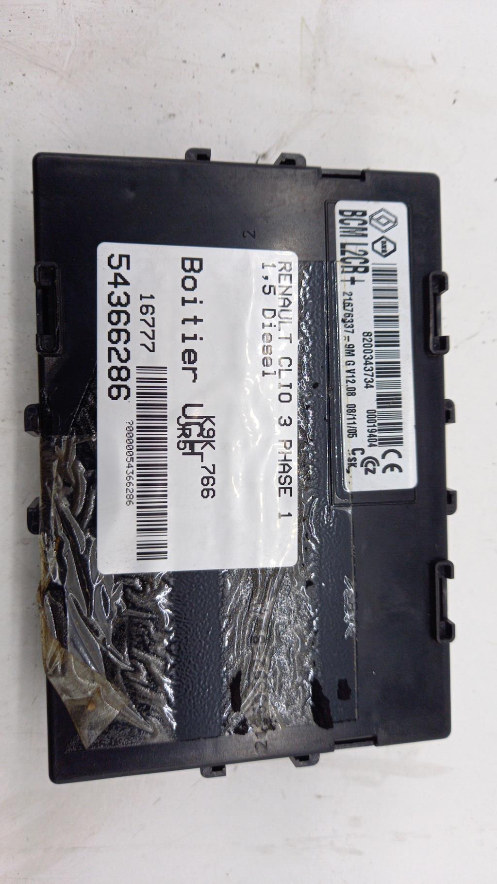 Boitier UCH RENAULT CLIO 3 PHASE 1 Diesel - 1