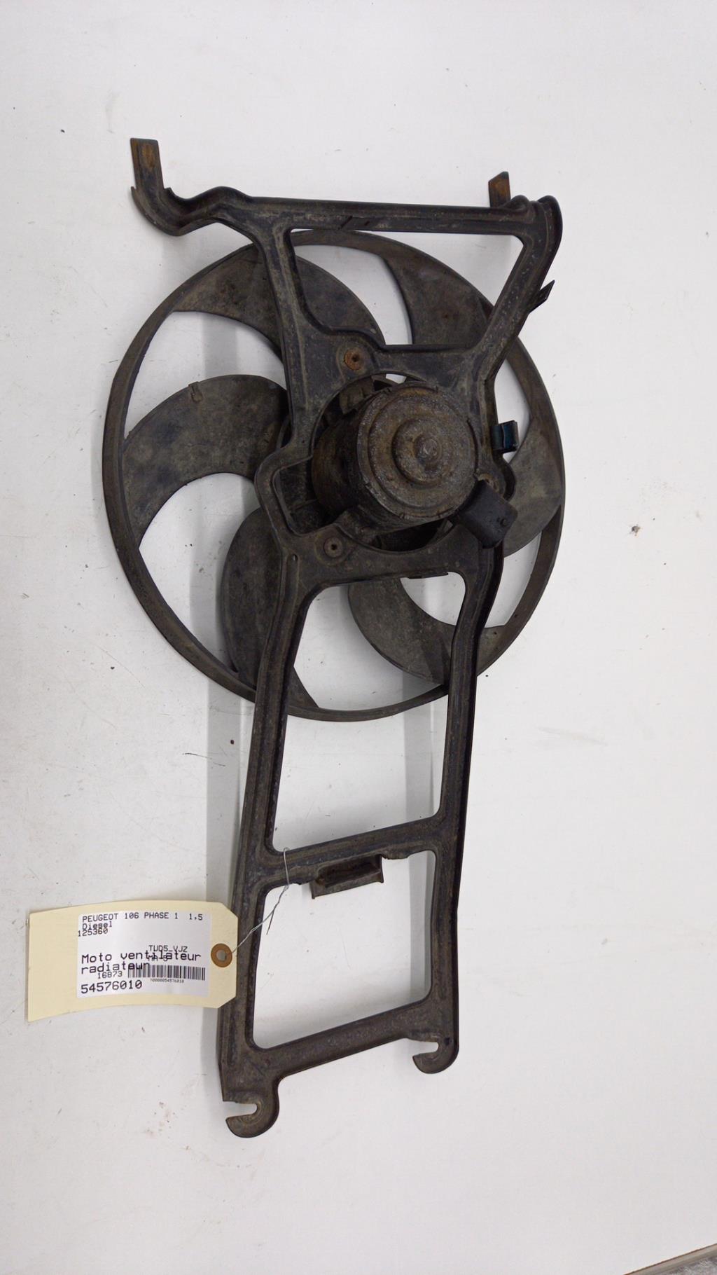 Motoventilatore radiatore PEUGEOT 106 PHASE 1 Diésel - 1