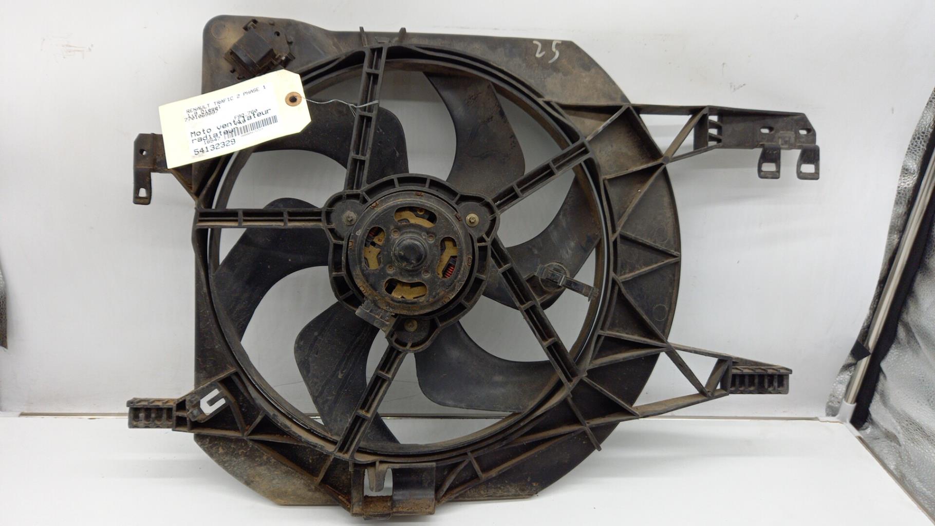 Motoventilatore radiatore RENAULT TRAFIC 2 PHASE 1 Diésel - 1