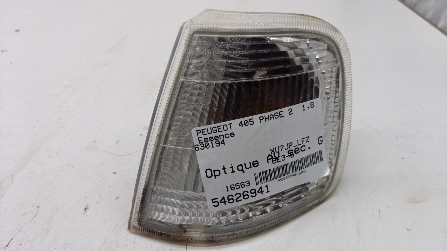 Gruppo ottico anteriore secondario sinistro (luci)(freccia) PEUGEOT 405 PHASE 2 Gasolina - 1