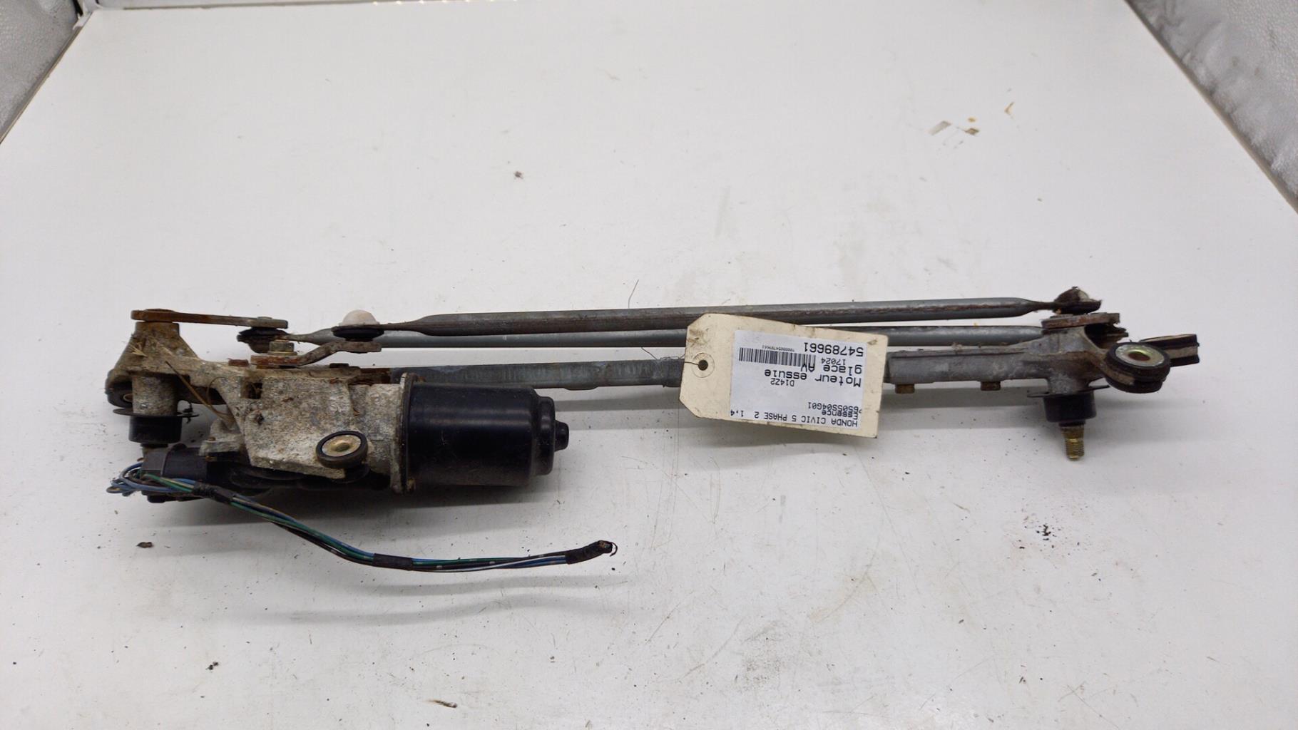 Motore tergicristallo anteriore HONDA CIVIC 6 PHASE 2 Gasolina - 1