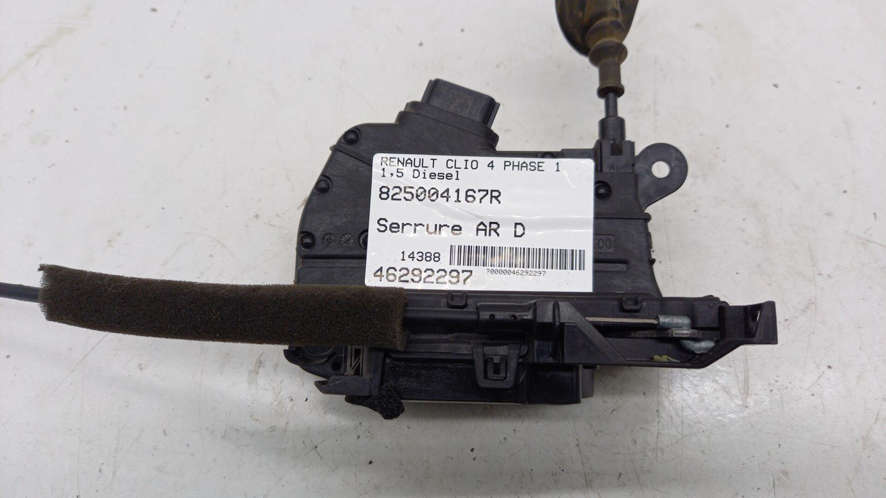 Serrure arriere droit RENAULT CLIO 4 PHASE 1 Diesel - 1