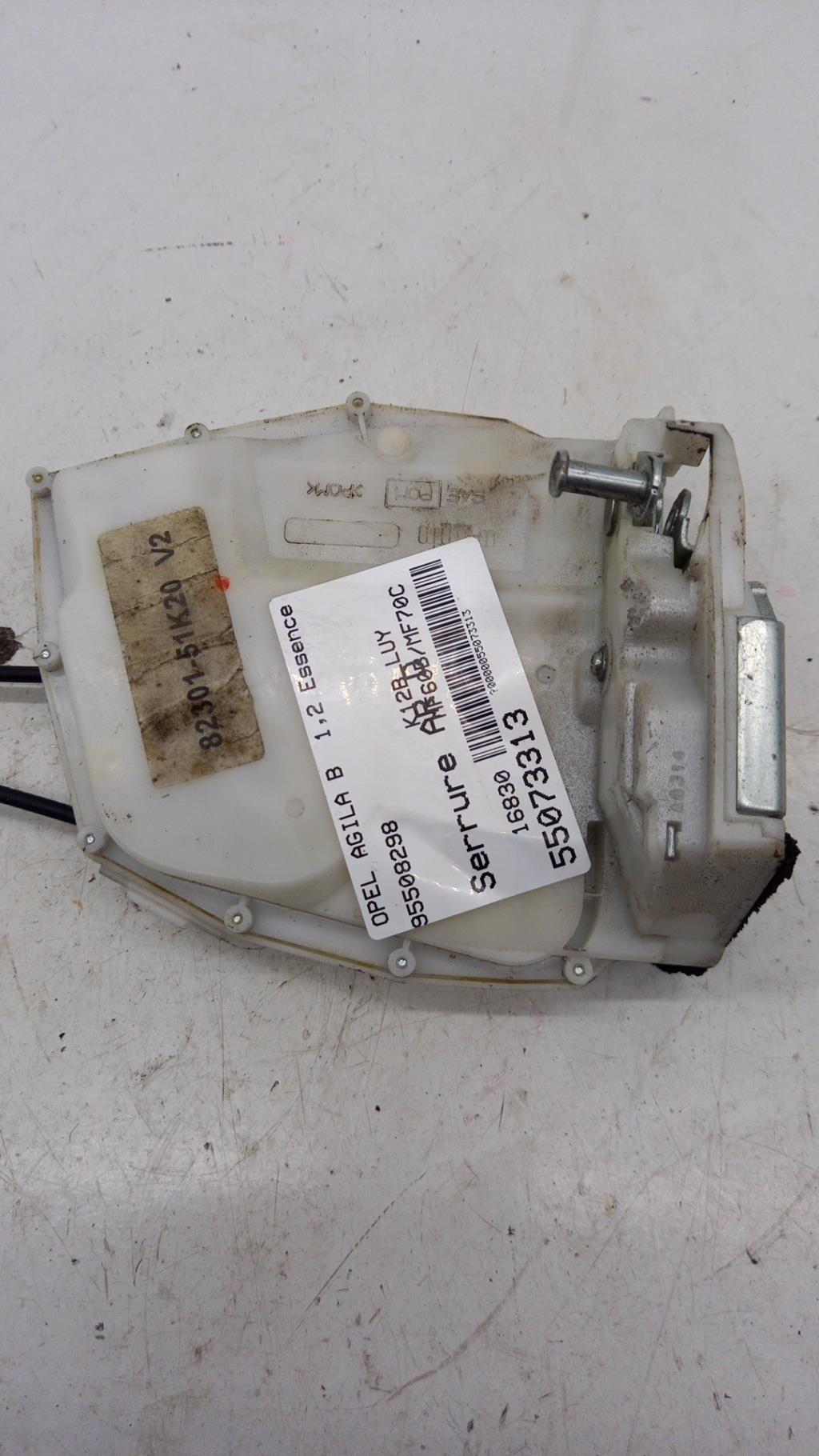 Serratura posteriore destra OPEL AGILA B Gasolina - 1