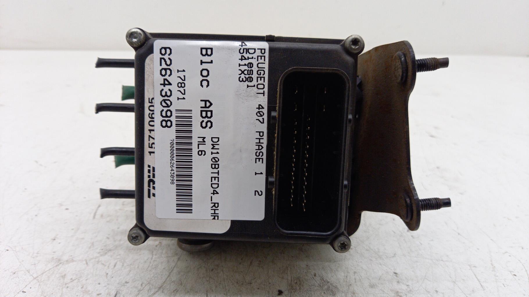 Blocco ABS (antibloccaggio freni) PEUGEOT 407 PHASE 1 Diésel - 1