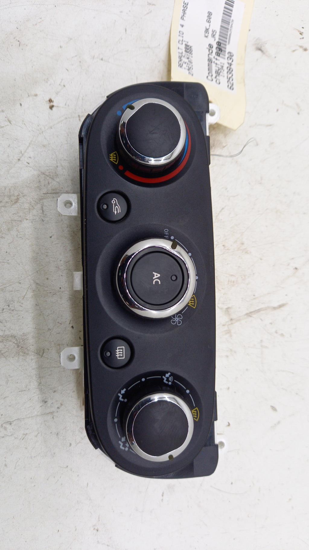 Commande chauffage RENAULT CLIO 4 PHASE 1 Diesel - 1