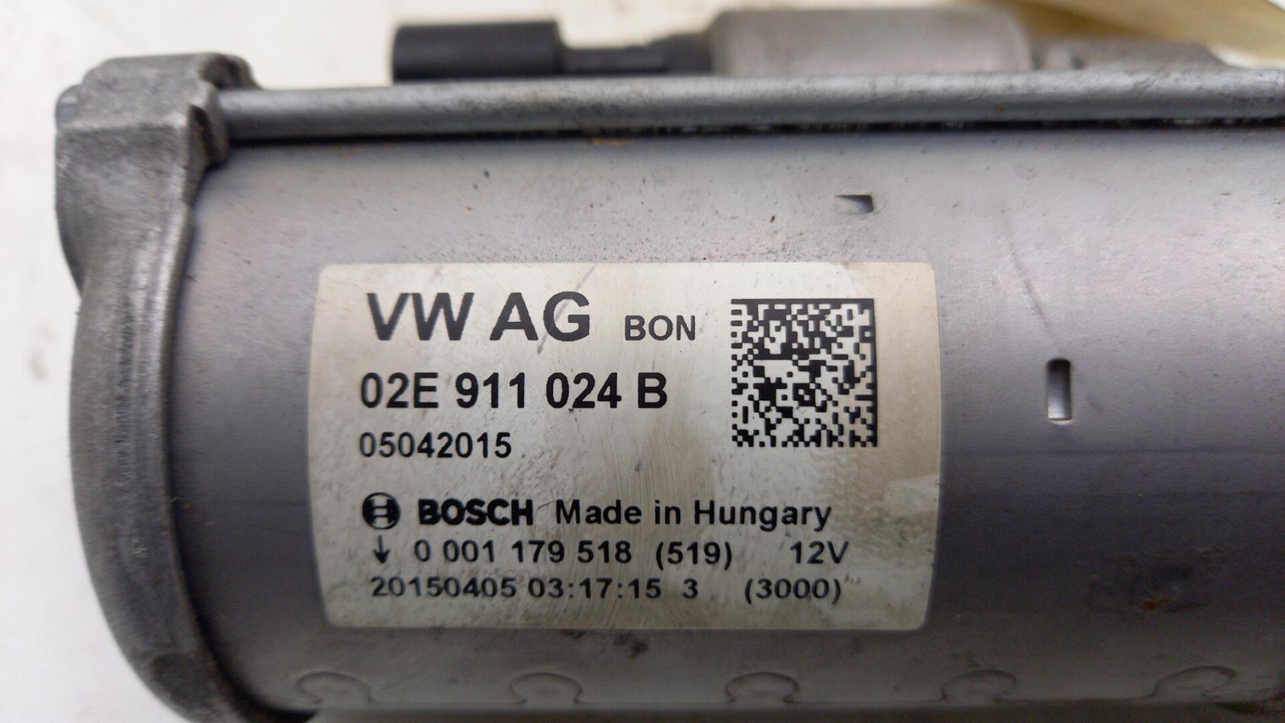 Motor de arranque AUDI A3 3 SPORTBACK RS3 PHASE 1 Gasolina - 1