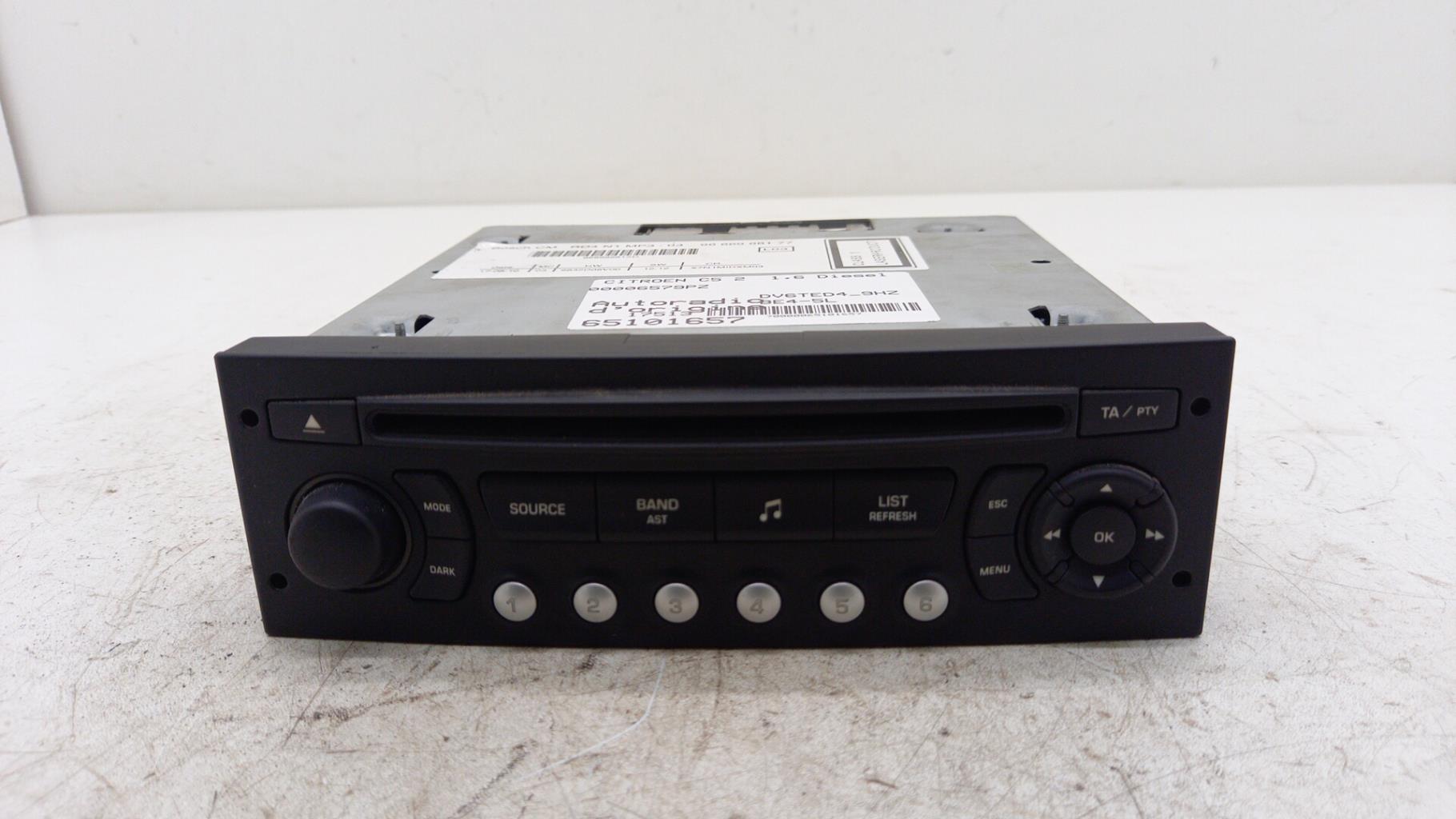 Autorradio original CITROEN C5 2 Diésel - 1