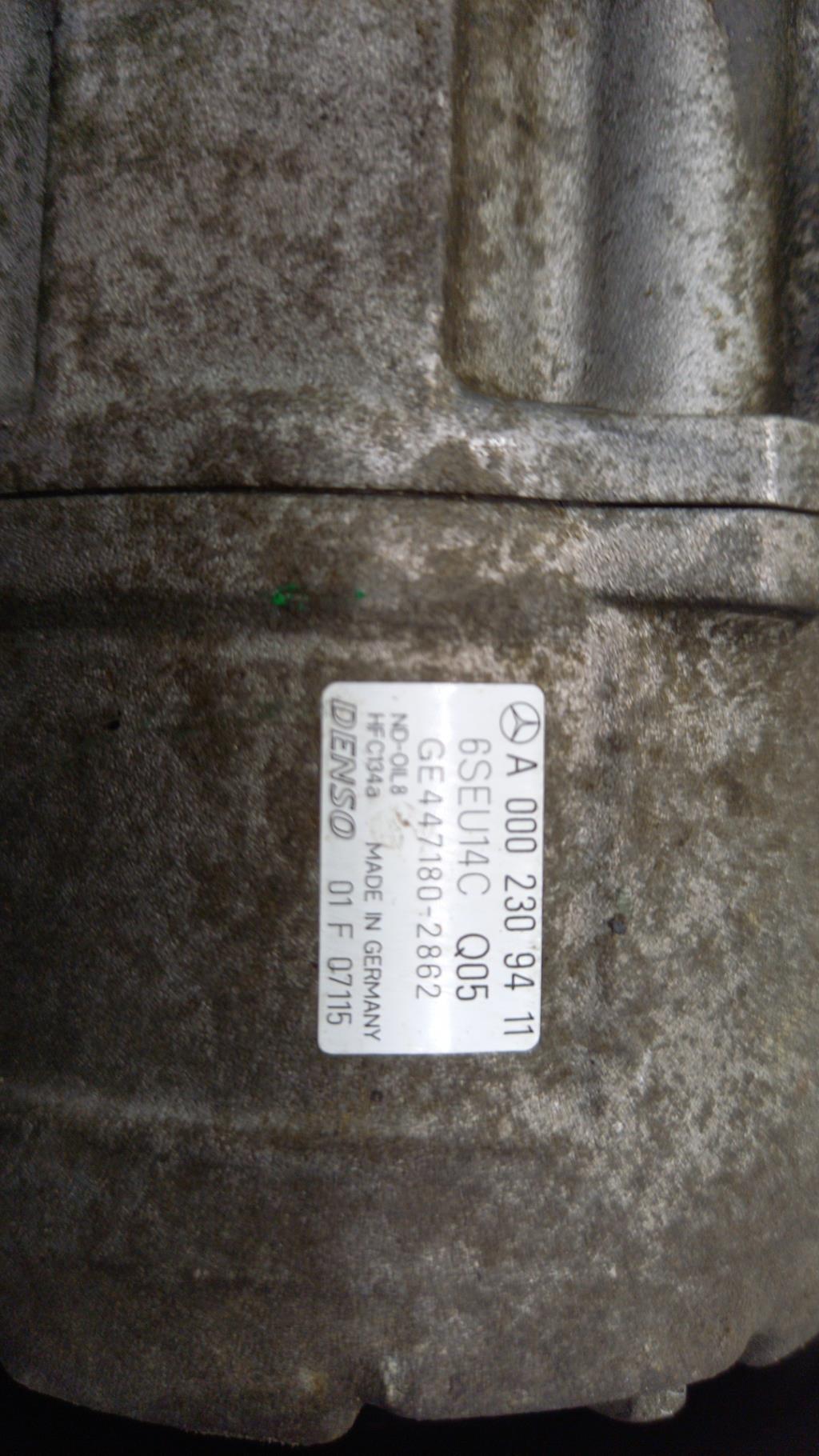 Compressore clima MERCEDES CLASSE A 168 PHASE 2 Diésel - 1