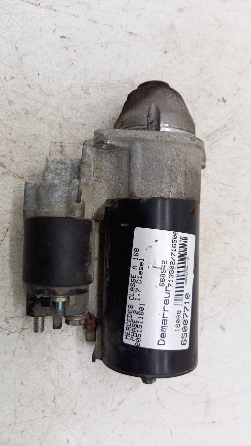 Motor de arranque MERCEDES CLASSE A 168 PHASE 2 Diésel - 1