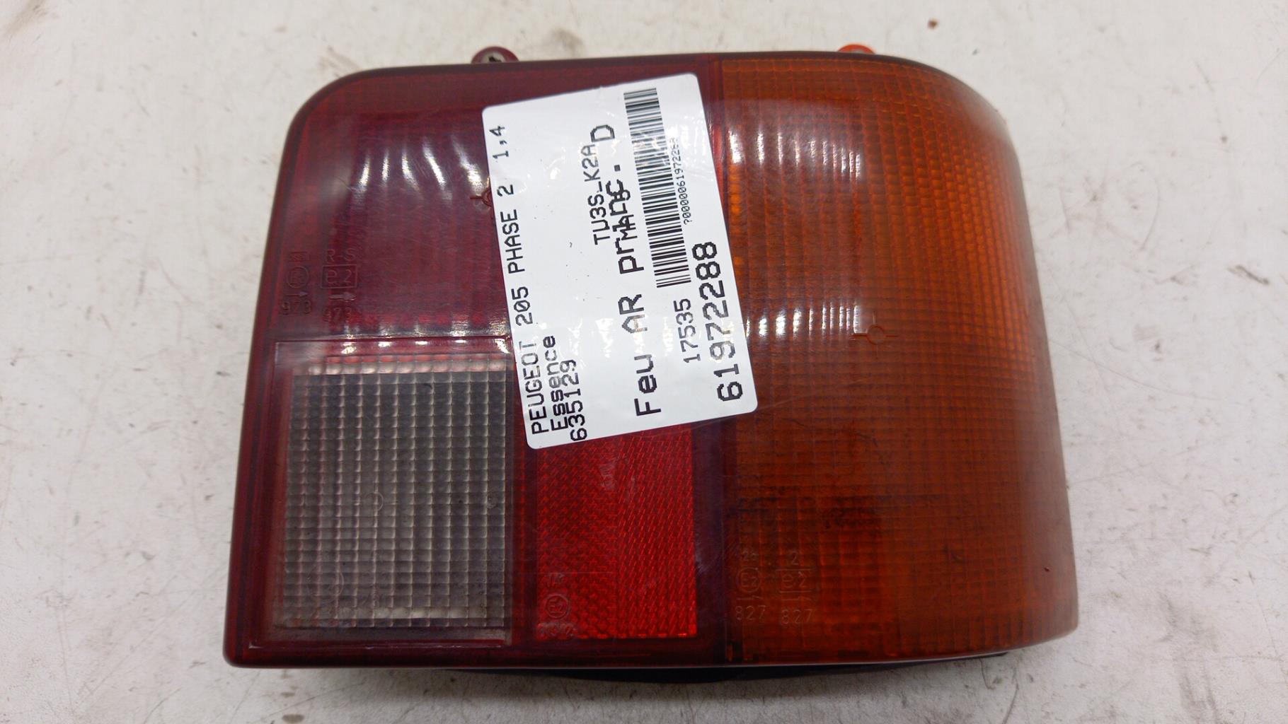 Fanale posteriore principale destro (luci) PEUGEOT 205 PHASE 2 Gasolina - 1